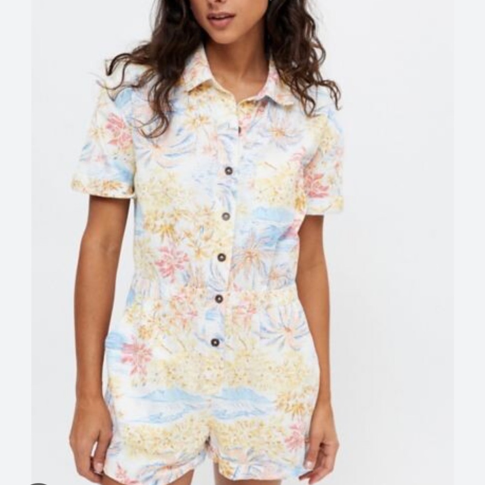 NWT Billabong X Wrangler Cali Sun Romper - Picture 7 of 12